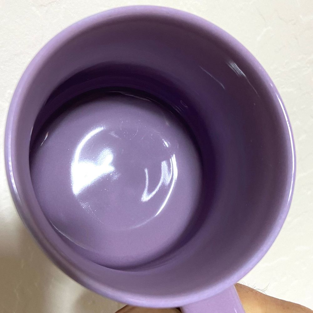 Starbucks Purple with Red Hearts 12oz Mug - Picture 10 of 10